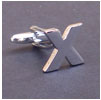 Cufflink Letter X 100% Ottone