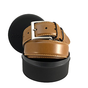 Cintura Marcapunto<br/>7172 Whisky <br/> Genuine Leather