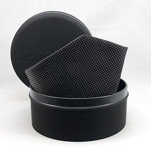 Cravatta POIS-1 BLACK <BR/> 100% SILK