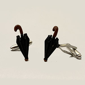 Cufflinks CUFFLINKS>br/>UMBRELLA<br/>100% BRASS