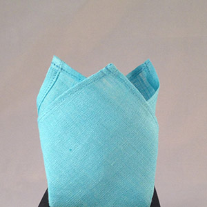 Pochette Marine <br/> 100% Linen